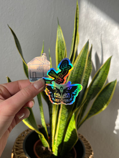 Waterproof holographic Sticker