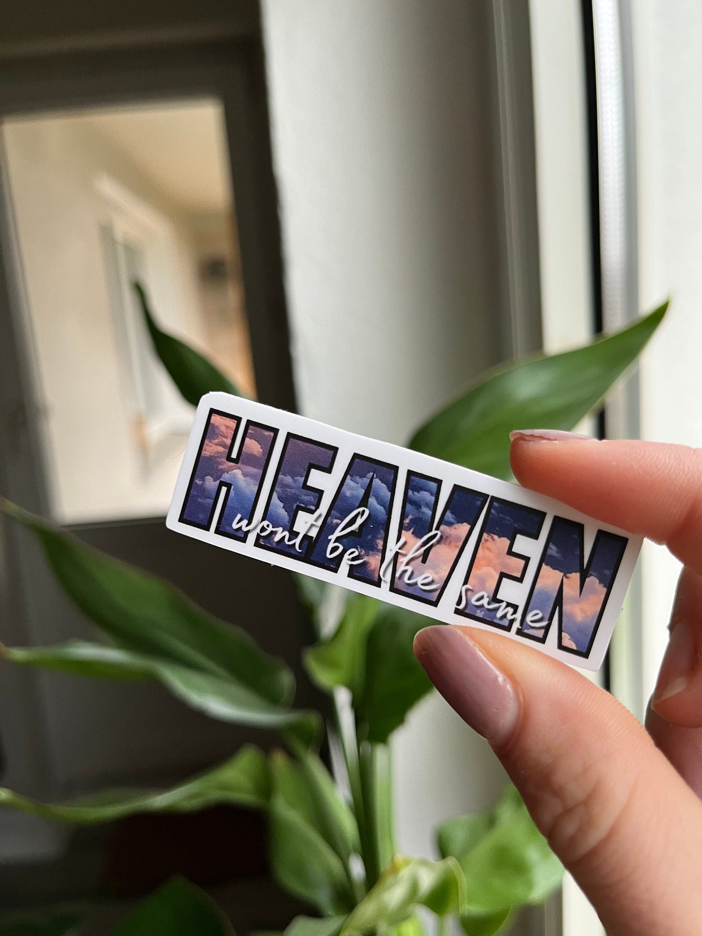 Niall heaven waterproof sticker