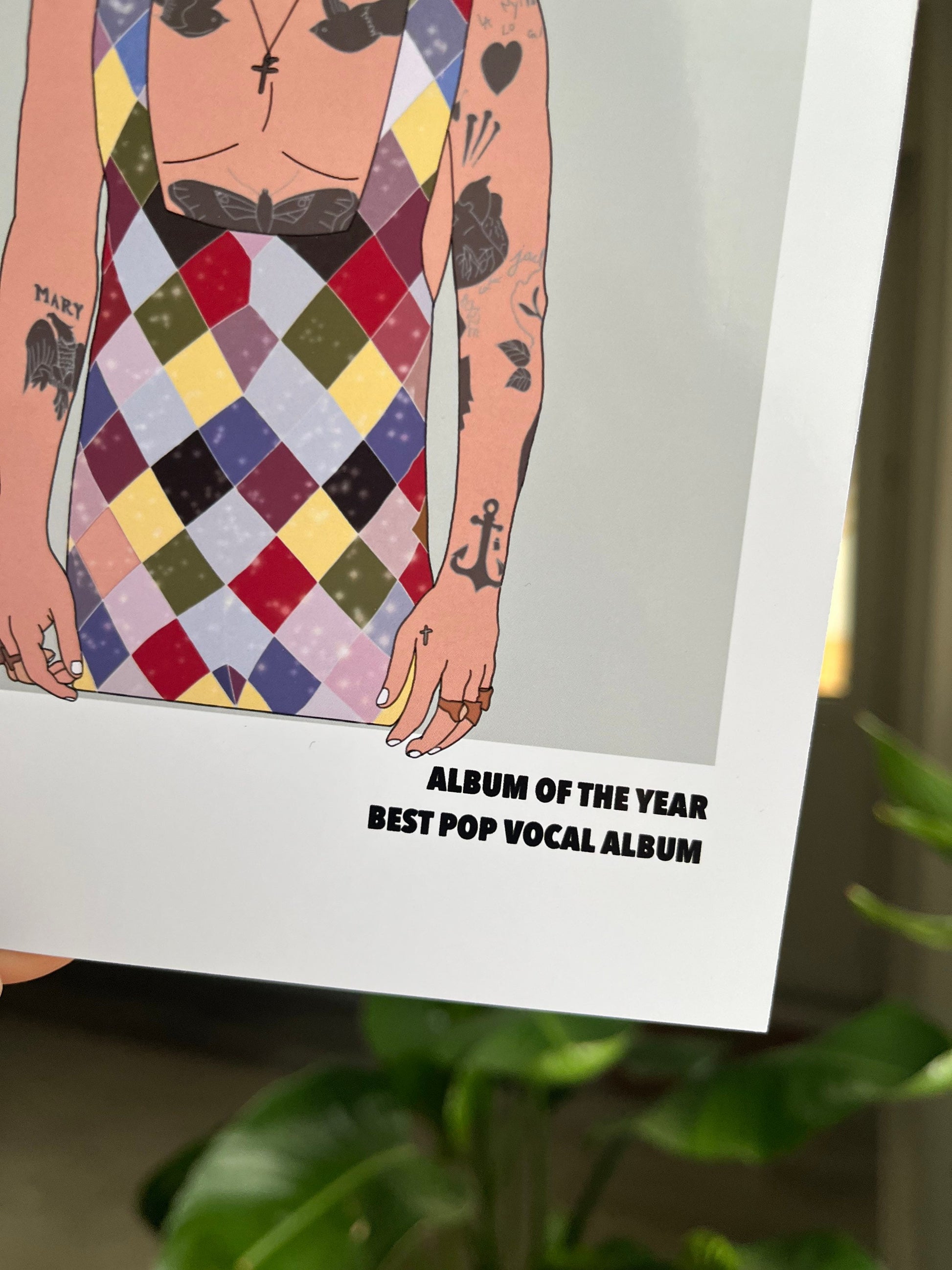 Harry Grammys Winner Art Print / Album of the Year