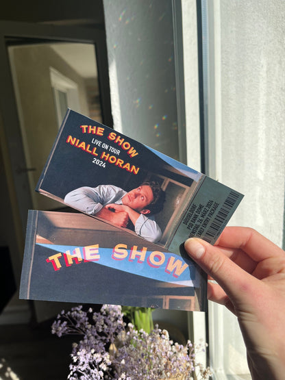 Niall the show Souvenir Ticket personalisierbar