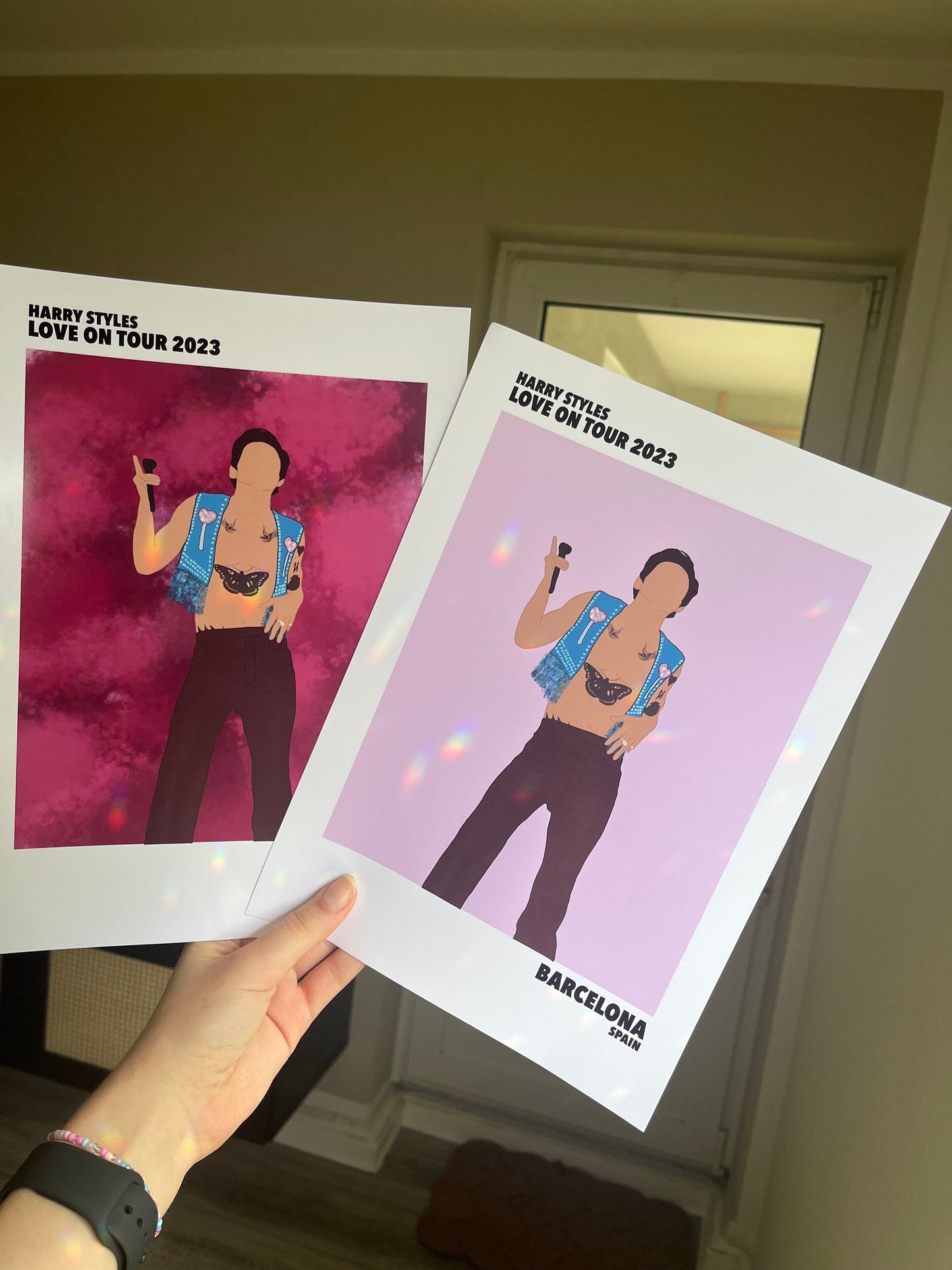 Hslot 23 Spain Madrid/ Barcelona Art Print Love on Tour