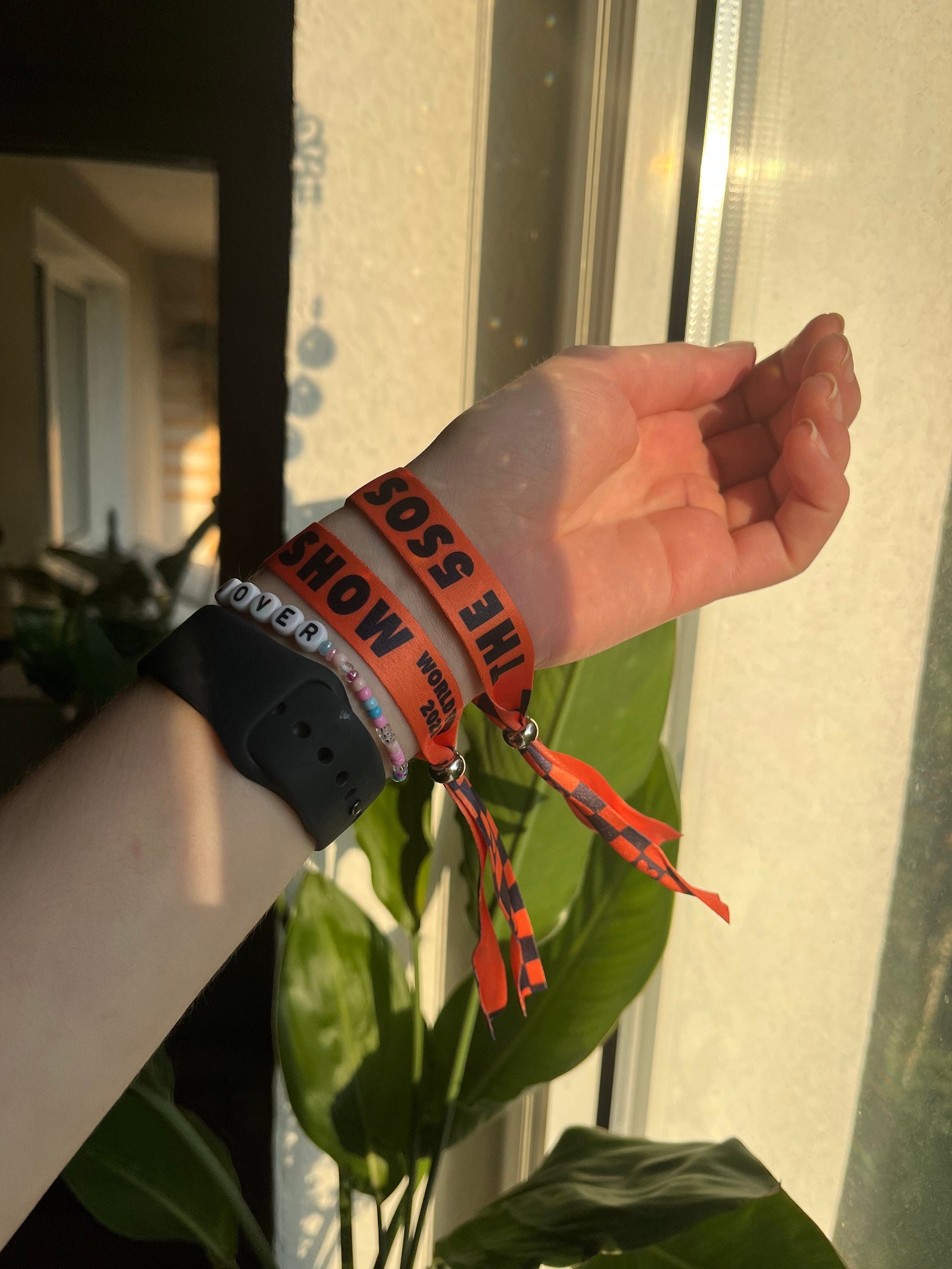 the 5sos show tour wristband